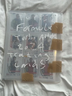 Topps Turbo Attax 2024 Binder with Over 150 Cards - Image 1 of 4