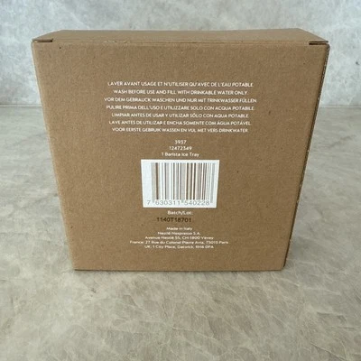 Bandeja de hielo Nespresso Barista 9 cubos #3937, nueva en caja hecha en Italia Foto 1 de 2