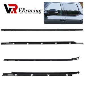 Ventana inferior exterior resistente a la intemperie 4 piezas para Toyota Tundra 2000-2006 doble cabina EE. UU. - Imagen 1 de 19