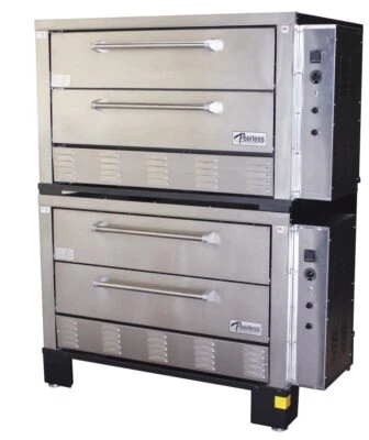Peerless CE62PESC - 2 Horno Eléctrico para Pizza Modelo Piso Doble Cubierta Foto 1 de 2