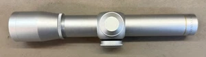 LEUPOLD M8 2X SILVER STAINLESS PISTOL SCOPE EXTENDED EYE Relief used - Picture 1 of 3