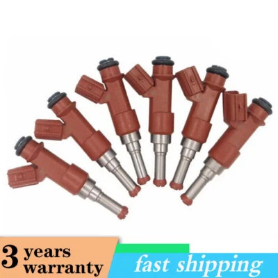 Set of 6 Fuel Injectors For 2007-2010 Lexus RX350 3.5L V6 Toyota Sienna 3.5L V6 - Image 1 of 4