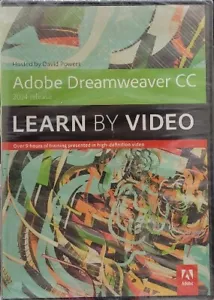 Adobe Dreamweaver CC (2014 Release) Learn By Video - NEW Sealed - Picture 1 of 1