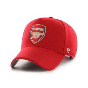 Arsenal FC '47 Brand MVP DT Snapback Cap - Red - Adult - Picture 1 of 2