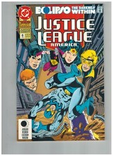 Justice League America Annual 5 vs Eclipso Darkness Within!  VF/NM 1992