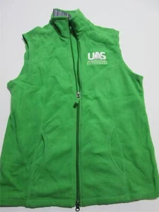 NWT Lands End Womens Size M Fleece Vest Green Outerwear - Picture 1 of 5