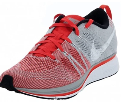 Nike Flyknit Trainer + 532984 613 Carmesí Brillante Unisex Para Hombres Talla 5.5 Mujeres 7 Foto 1 de 3