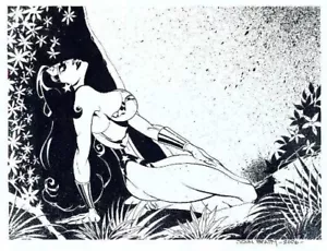 WONDER WOMAN Commission Drawing by JOHN BEATTY - 2006 - Picture 1 of 1
