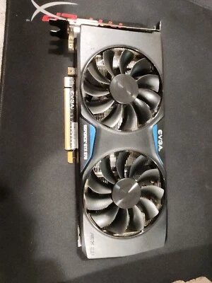 GOOD USED EVGA NVIDIA GTX 970 GDDR5 ACX 2.0 4GB Graphics Card Working - Image 1 of 3