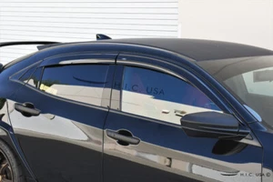 HIC USA 2017 to 2020 Civic side window visor vent shade deflector HATCHBACK ONLY - Bild 1 von 7