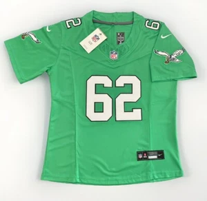 Womens Small Jason Kelce #62 Vapor FUSE Kelly Green Jersey Philadelphia Eagles - Picture 1 of 12