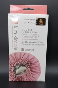 Kim Kimble Double Insulated Conditioning & Shower Cap Made for Natural Hair ! - Picture 1 of 2