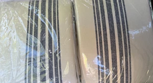 Pottery Barn 2er Set Riviera Streifen Vorhänge 50x84 dunkelblau Verdunkelung - Bild 1 von 1