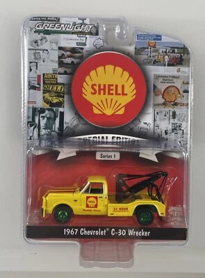1967 CHEVROLET C-30 Wrecker TOW TRUCK SHELL 1/64 GREENLIGHT 41125 A Chase - Image 1 of 3
