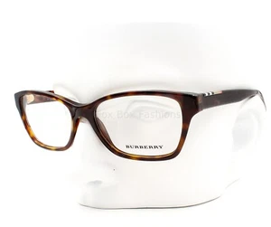 Burberry B 2144 3349 Eyeglasses Glasses Brown Tortoise Classic Plaid 53mm w/case - Picture 1 of 10