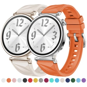 Correa de repuesto deportiva de silicona de 18 mm para Huawei Watch GT5 41 mm para mujer - Imagen 1 de 45