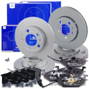 ATE BREMSSCHEIBEN +BELÄGE VORNE+HINTEN FÜR SKODA FABIA 2 ROOMSTER 5J VW POLO 9N - Bild 1 von 12