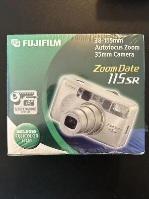 NEW! 🔥 Fujifilm Zoom Date 115SR Point & Shoot 35mm Film Camera from JAPAN - Image 1 of 4