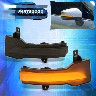 For 17-22 Subaru Impreza Outback Sequential LED Mirror Turn Signal Lights Lamps - Image 1 of 4