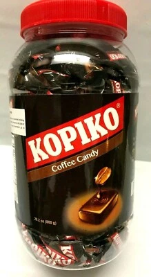 200 Pieces/Jar of Kopiko Coffee Candy OR Cappuccino Candy 28.2 Oz Bulk  - Image 1 of 2