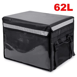 62 L Commercial Thermal Insulated Cool Bag Food Delivery Box Outdoor Picnic Case - Picture 1 of 15