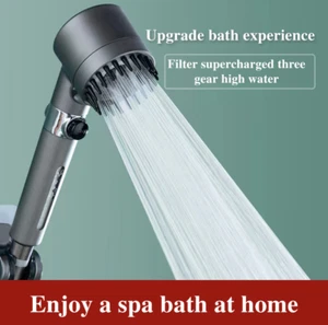 ShowerJet - soffione doccia ad alta pressione filtrato 5 in 1 - Foto 1 di 11