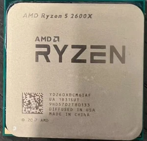 AMD Ryzen 5 2600X 6-core 12Thr 3.6GHz 95W socket AM4 R5-2600X CPU processor - Picture 1 of 1