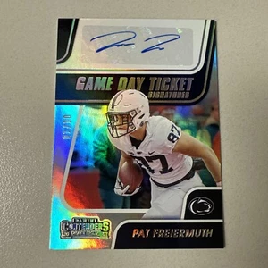 Pat Freiermuth 2021 Panini Contenders Draft Picks Game Day Ticket Auto 01/10 - Picture 1 of 2