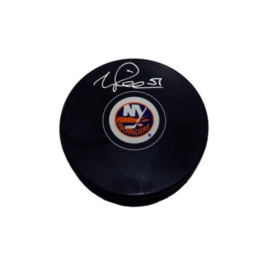 Disco firmado por Valtteri Filppula de los New York Islanders Foto 1 de 2
