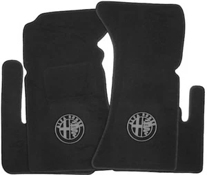 Alfombrillas de terciopelo para Alfa Romeo Bertone GTJ 1300 - 1600 + GTV 1750 - 2000 gris - Imagen 1 de 1