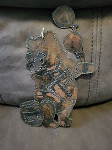 Winnie the Pooh 14" (Copper? Tin? Cast Iron?) Collectible Hanging Decor - Picture 1 of 2