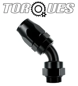AN -10 (10AN) 45 Degree Fast Flow Hose Fitting to M22x1.5 Fits Setrab Oil Cooler - Picture 1 of 5