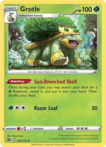 Pokemon Grotle SWSH09: Brilliant Stars 007/172 LP - Bild 1 von 1