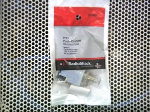 Lighted 125VAC SPST Push On/Push Off Switch - Picture 1 of 2