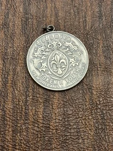 1972 Endymion .925 Sterling Silver Charm- Mardi Gras Krewe Favor - Picture 1 of 2