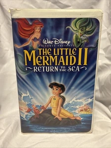 Walt Disney The Little Mermaid 2 Return To The Sea VHS Tape  Clamshell Cover - Picture 1 of 5