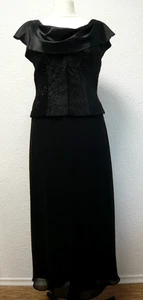 FASHION NEW YORK Paris Kleid Hochwertige Dress in Schwarz Gr.44 frisch gereinigt - Bild 1 von 7