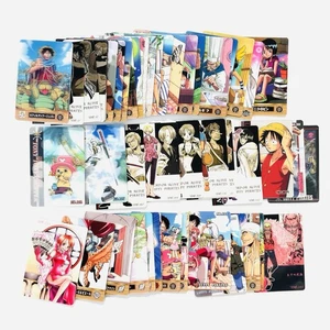 2004 One Piece Gummy Card Lot 50 types Luffy Nami Vivi Zoro include 3D Holo - Picture 1 of 11