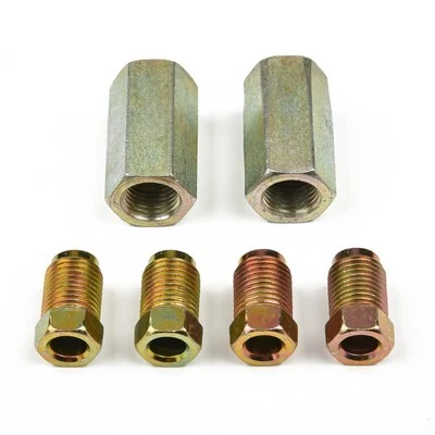 M10mm X1mm Brake Cable Connector Connector Kit + 4pcs 10mm Male 2pcs 10mm Female - Image 1 of 4