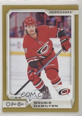 2018-19 Upper Deck O-Pee-Chee Update Gold Dougie Hamilton #608 - Image 1 of 2