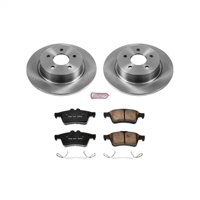 Power Stop KOE6398 DAILY DRIVER BRAKE KIT Rear 2013 FORD C-MAX/2013-2015 FORD ES — 第 1/4 张图片