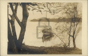 RPPC Hawaii um 1910 Segelboot auf Wasser Echt Foto Postkarte 117449 - Bild 1 von 5