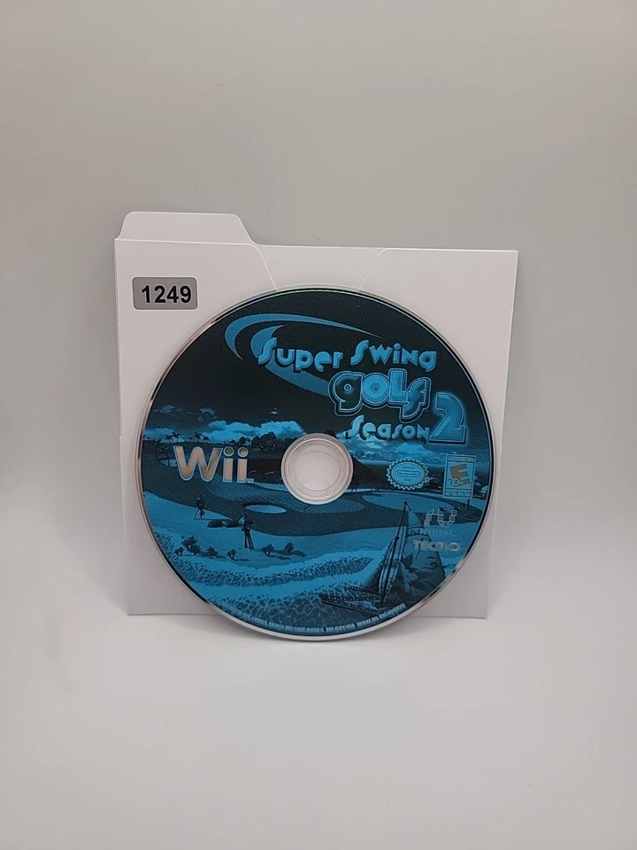 Super Swing Golf: Temporada 2 (Nintendo Wii, 2007) SOLO DISCO SIN SEGUIMIENTO USPS Foto 1 de 1
