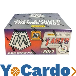 2020-21 Panini Mosaic UEFA Euro Soccer H2 Hobby Box - Picture 1 of 1
