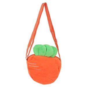 Carrot Sliver Pack Travel Canvas Shoulder Handbags Women Purses Crossbody - Picture 1 of 12