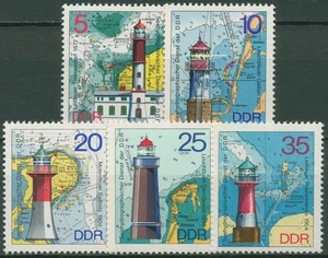 DDR 1975 Leuchttürme 2045/49 postfrisch - Bild 1 von 1