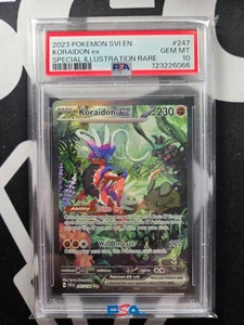 2023 Pokemon SVI EN - Scarlet & Violet #247 Koraidon EX Sir PSA 10 GEM MINT - Bild 1 von 2
