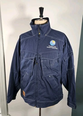 Snickers Workwear Jacket Men's XL Thomas Cook Aircraft Engineering Canvas  - Image 1 of 4