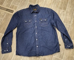 Howler Bros Men's Large Denim Shirt - Picture 1 of 9