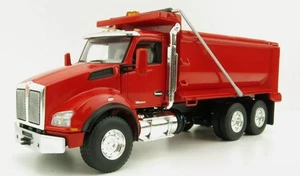 FIRST GEAR - KENWORTH T880 6x4 Volquete rojo - 1/50 - FIGE50-3469 - Imagen 1 de 4